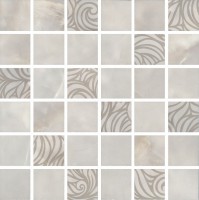 Декор Вирджилиано мозаичный серый 300х300