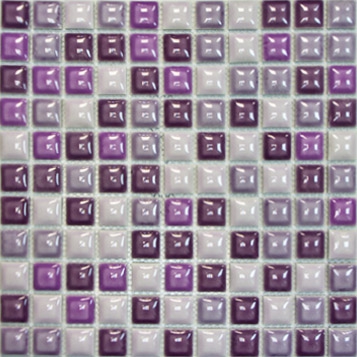 Elada Mosaic. Мозаика 25TC-VM (300*300*9 мм) сиреневый микс		
