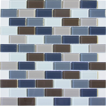 Elada Mosaic. Мозаика DM 103 (327*324*4мм) серо-бежевая