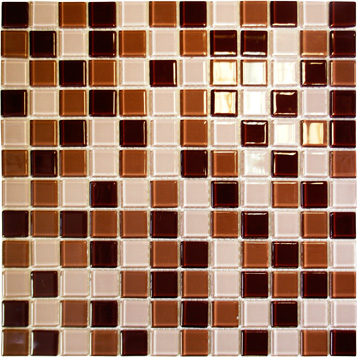 Elada Mosaic. Мозаика CB513 (327*327*4мм) шоколадный микс