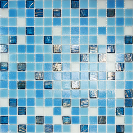 Elada Mosaic. Мозаика HK-15 (327*327мм) синий микс		