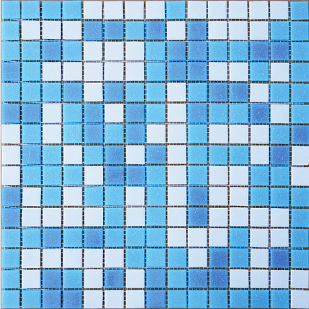 Elada Mosaic. Мозаика MCD002  (327*327мм) бело-голубой		