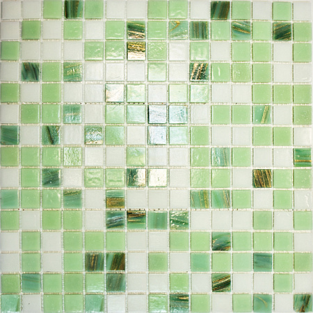 Elada Mosaic. Мозаика HK-17 (327*327мм) зелёный микс		